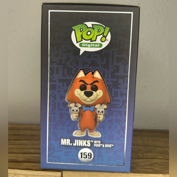 (SOLD on Whatnot!!!)Mr Jinks with Dixie and Pixie NFT (2,000 Piece) Digital Pop! - Picture 5 of 7